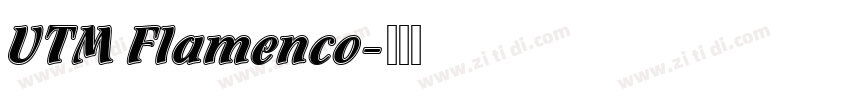 UTM Flamenco字体转换